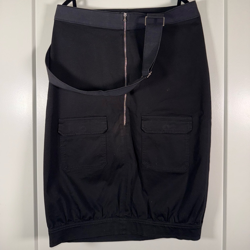 💫Dolce & Gabbana Twill Cargo Skirt with Suspender